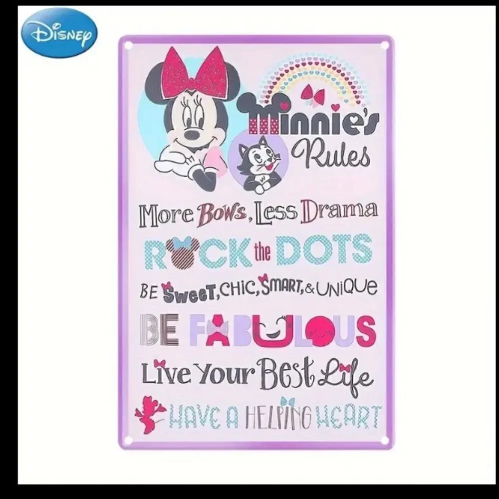 Disney  Minnie Mouse Aluminum Sign